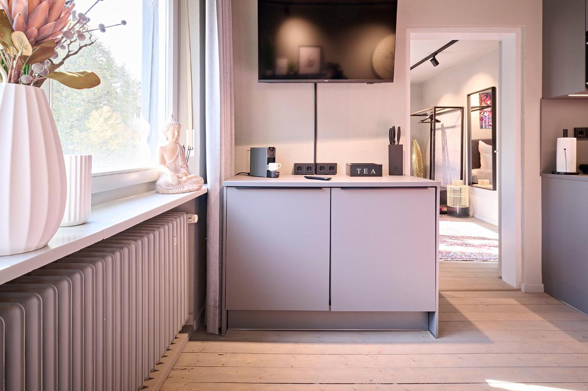 Ferienwohnung Xzllenz Kueche Bad S-Bahn Parken Smart-Tv Wellbeing Neunkirchen am Sand Exterior foto
