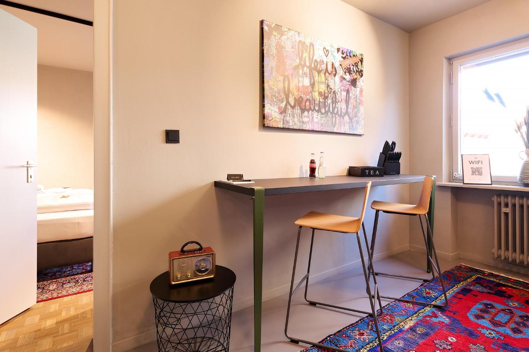 Ferienwohnung Xzllenz Kueche Bad S-Bahn Parken Smart-Tv Wellbeing Neunkirchen am Sand Zimmer foto